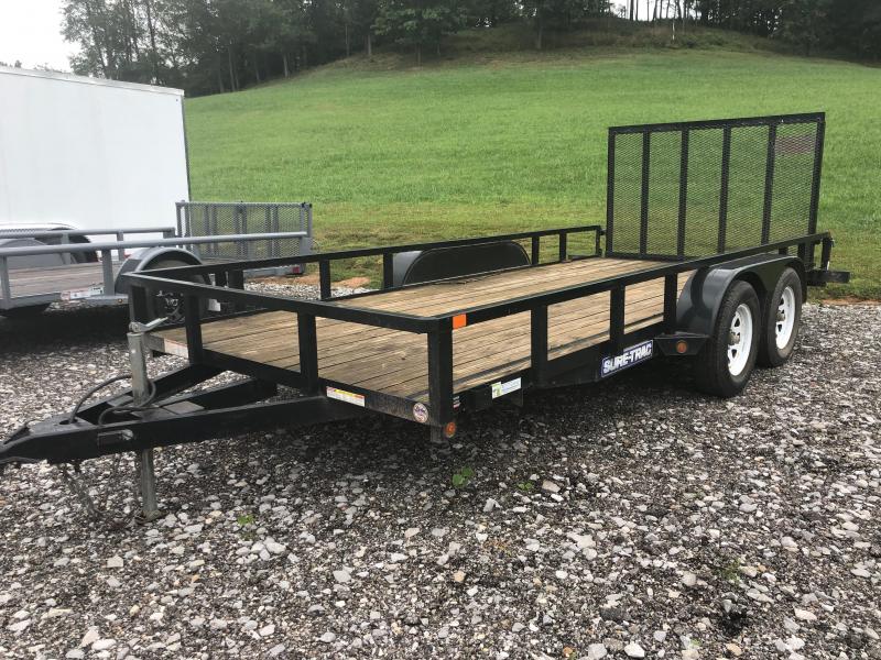 2014 Sure-Trac ST8216TAT-B-070 Utility Trailer 2014 Sure-Trac ST8216TAT-B-070 Utility Trailer