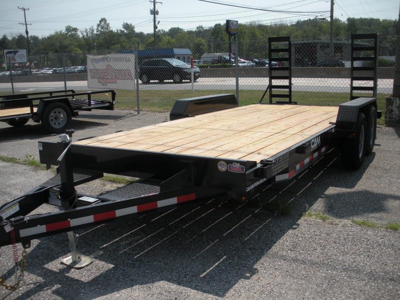 2019 Cam Superline 82" X 18' 10K Channel Frame with Beavertail Equipment Trailer 2019 Cam Superline 82" X 18' 10K Channel Frame with Beavertail Equipment Trailer
