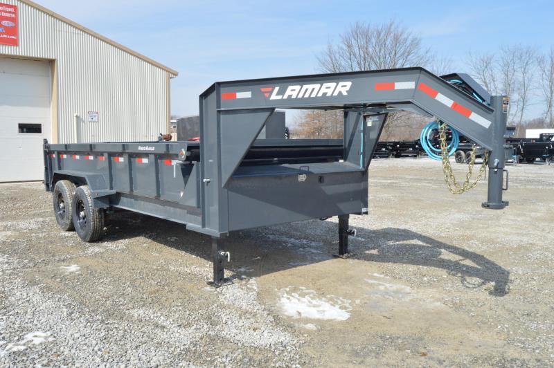 2020 Lamar Trailers 83x16 Gooseneck Dump Trailer 2020 Lamar Trailers 83x16 Gooseneck Dump Trailer