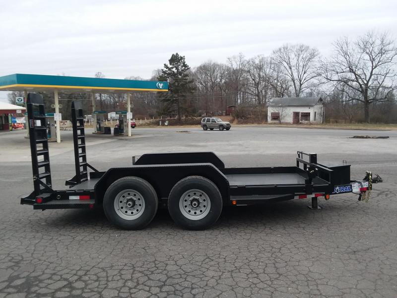 2018 Load Trail 80 x 14 Bobcat Equipment Trailer Trailers For Sale