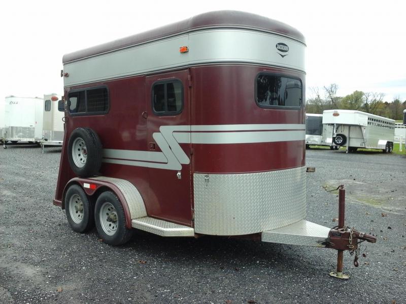 2002 Jackson Horse Trailers 2H STL BP Horse Trailer 2002 Jackson Horse Trailers 2H STL BP Horse Trailer