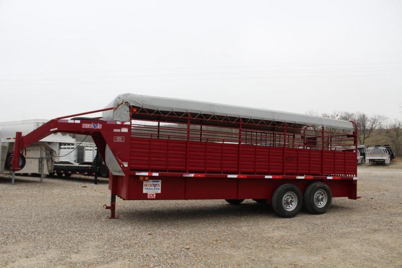 2013 Neckover Trailers 6'8x20 Livestock Trailer 2013 Neckover Trailers 6'8x20 Livestock Trailer