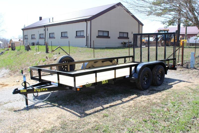 2018 Big Tex Trailers 50LA-16BK4RG Utility Trailer 2018 Big Tex Trailers 50LA-16BK4RG Utility Trailer