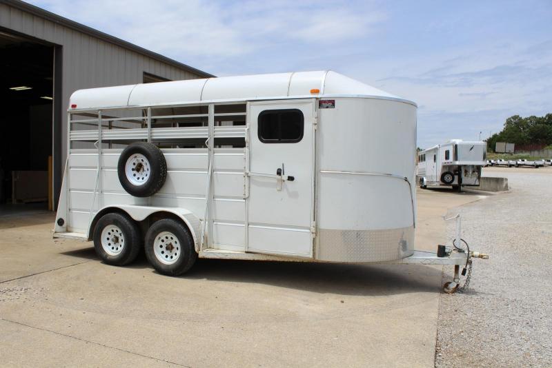 2007 Ponderosa Trailers Stock/Combo Livestock Trailer 2007 Ponderosa Trailers Stock/Combo Livestock Trailer