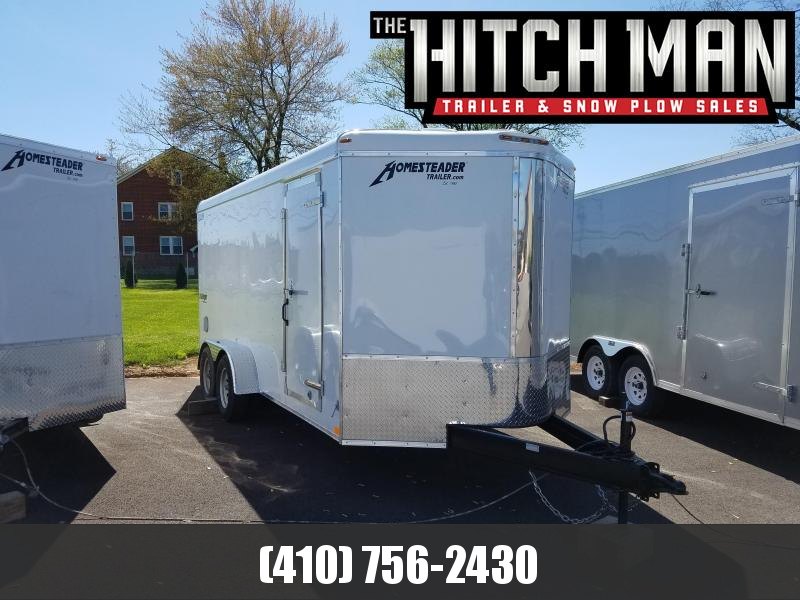 7 x 16 Homesteader Challenger V-Nose Cargo Trailer 7k 7 x 16 Homesteader Challenger V-Nose Cargo Trailer 7k
