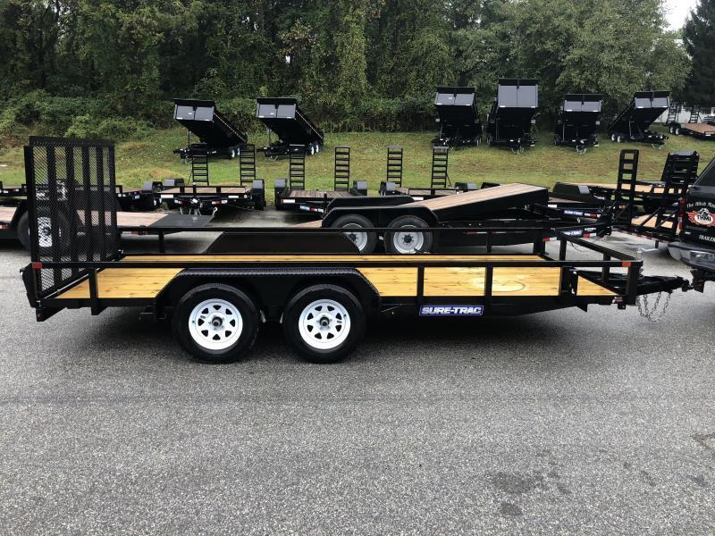 7 x 18 Sure-Trac Tube Top Utility 7k Tandem 7 x 18 Sure-Trac Tube Top Utility 7k Tandem