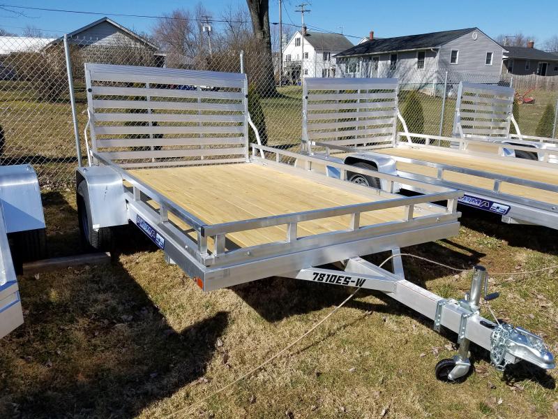 6.5' x 10' ALUMA Aluminum Wood Deck Utility Trailer 3k 6.5' x 10' ALUMA Aluminum Wood Deck Utility Trailer 3k