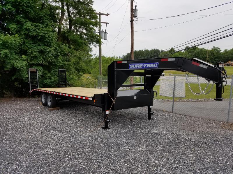 8.5 X 24 (20+4) Standard Duty Gooseneck Deckover Equipment Trailer 15K 8.5 X 24 (20+4) Standard Duty Gooseneck Deckover Equipment Trailer 15K