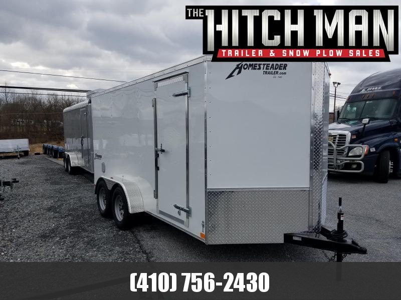 7 x 14 Homesteader Intrepid V-Nose Cargo 7k 7 x 14 Homesteader Intrepid V-Nose Cargo 7k