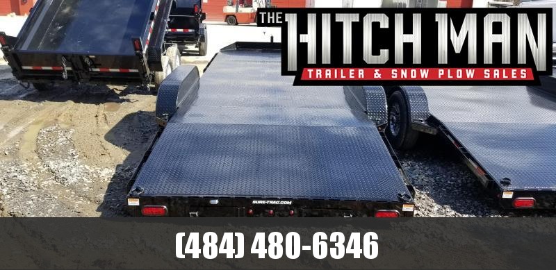 7 x 20 Sure-Trac Steel Deck Car Hauler 10k 7 x 20 Sure-Trac Steel Deck Car Hauler 10k