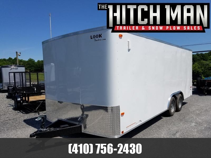 8.5 x 20 Look ST Auto Enclosed Car Trailer 7k 8.5 x 20 Look ST Auto Enclosed Car Trailer 7k