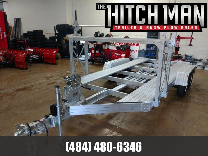 8in x 15 Trailex Aluminum Car Hauler 5k 8in x 15 Trailex Aluminum Car Hauler 5k