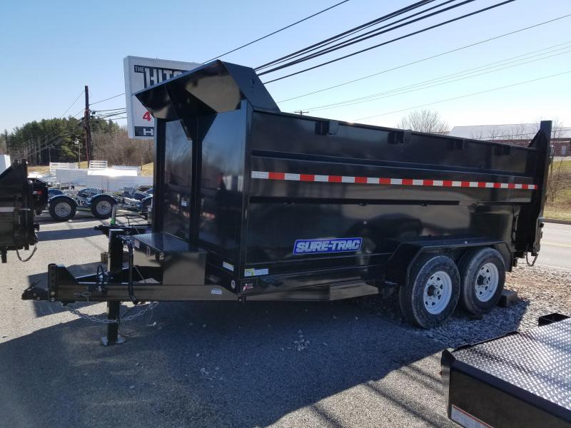 7 x 14 Sure-Trac High Side Dump Trailer 14k Scissor Hoist 7 x 14 Sure-Trac High Side Dump Trailer 14k Scissor Hoist