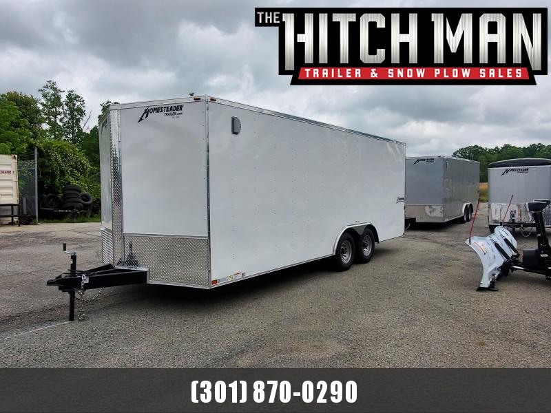 8.5 x 20 Homesteader Intrepid V-Nose Cargo Trailer 10k 8.5 x 20 Homesteader Intrepid V-Nose Cargo Trailer 10k
