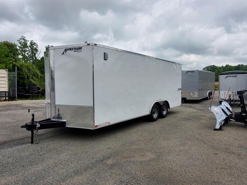 8.5 x 20 Homesteader Intrepid V-Nose Cargo Trailer 10k 8.5 x 20 Homesteader Intrepid V-Nose Cargo Trailer 10k