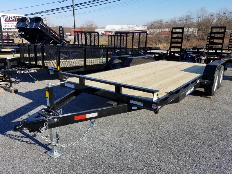 7 x 18 Sure-Trac Implement Equipment Trailer 10K 7 x 18 Sure-Trac Implement Equipment Trailer 10K