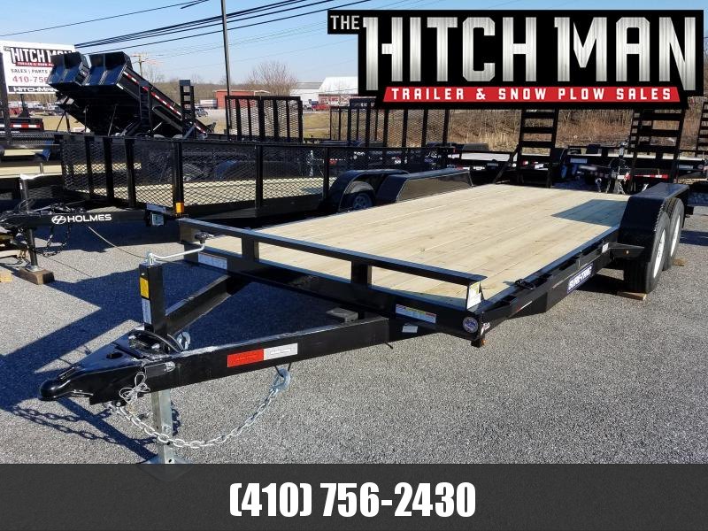 7 x 18 Sure-Trac Implement Equipment Trailer 10K 7 x 18 Sure-Trac Implement Equipment Trailer 10K