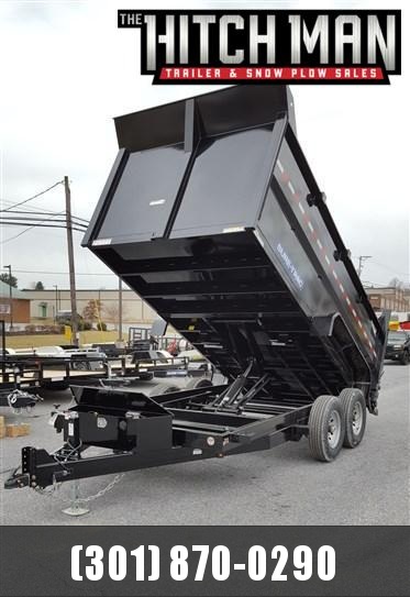 7 x 14 Sure-Trac 4 FT. High Side Dump Trailer 14k Scissor Hoist 7 x 14 Sure-Trac 4 FT. High Side Dump Trailer 14k Scissor Hoist