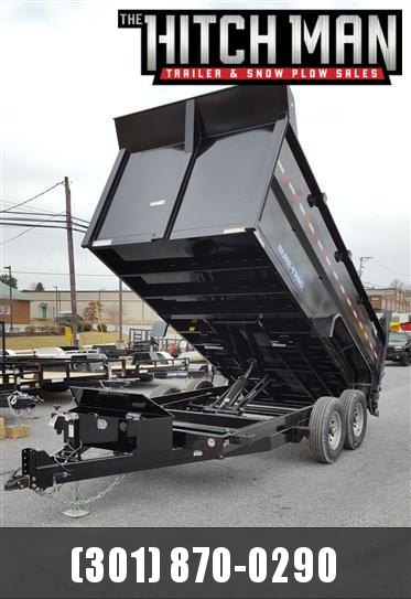 7 x 14 Sure-Trac 4 FT. High Side Dump Trailer 14k Scissor Hoist 7 x 14 Sure-Trac 4 FT. High Side Dump Trailer 14k Scissor Hoist