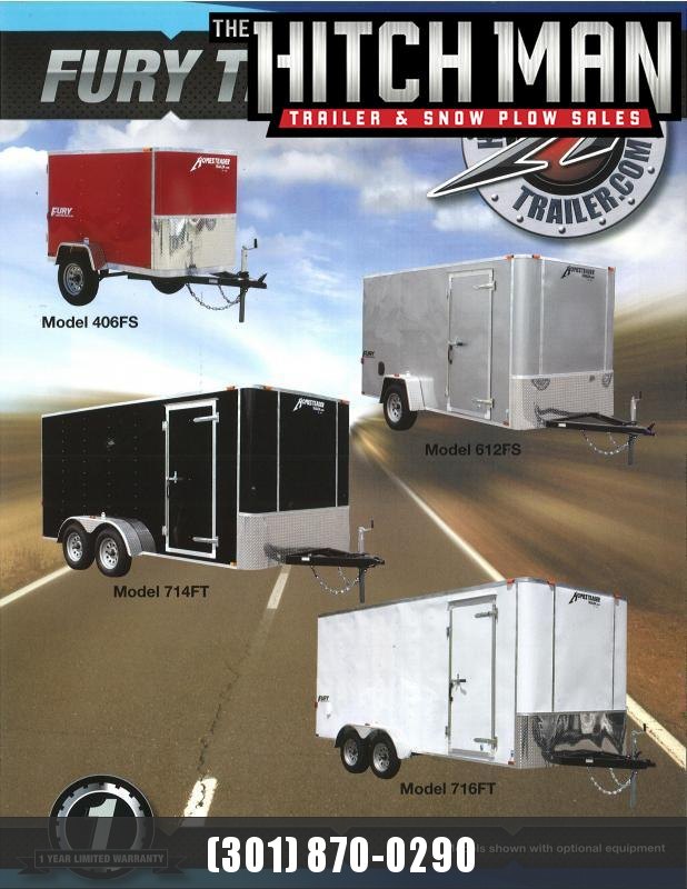 5 x 8 Homesteader Fury 3K Enclosed Cargo Trailer 5 x 8 Homesteader Fury 3K Enclosed Cargo Trailer