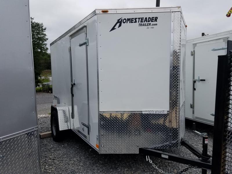 6 x 10 Homesteader Intrepid V-Nose Cargo Trailer 3k 6 x 10 Homesteader Intrepid V-Nose Cargo Trailer 3k