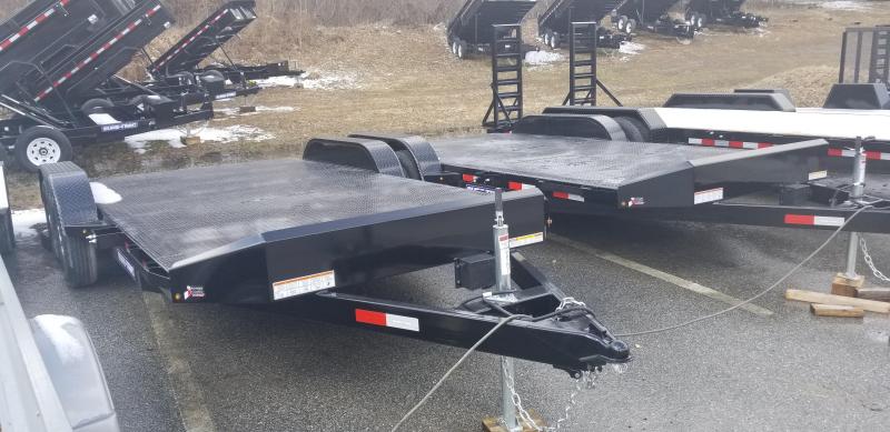 7 x 18 Sure-Trac Steel Deck Car Hauler 7k 7 x 18 Sure-Trac Steel Deck Car Hauler 7k