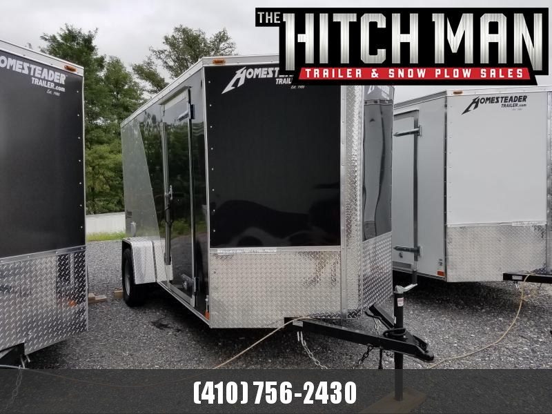 6 x 12 Homesteader Intrepid V-Nose Cargo Trailer 3k 6 x 12 Homesteader Intrepid V-Nose Cargo Trailer 3k