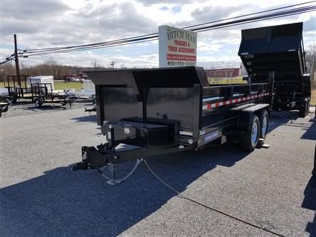7 x 14 Sure-Trac Dual-Ram HD Dump Trailer 14k 7 x 14 Sure-Trac Dual-Ram HD Dump Trailer 14k