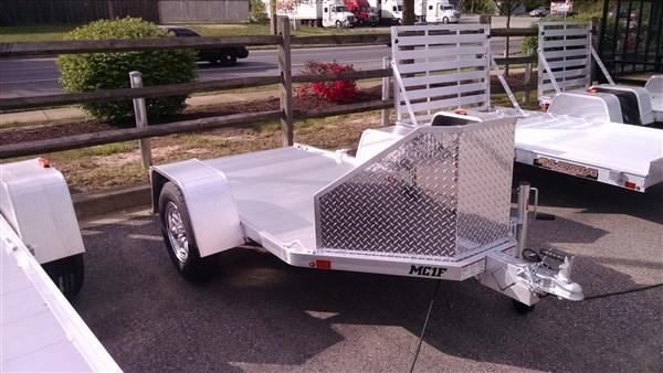 Aluma MC1F (4'3" x 9) 2k Folding Motorcycle Trailer Aluma MC1F (4'3" x 9) 2k Folding Motorcycle Trailer