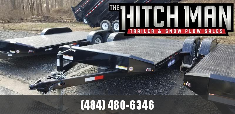 7 x 18 Sure-Trac Steel Deck Car Hauler 10k 7 x 18 Sure-Trac Steel Deck Car Hauler 10k