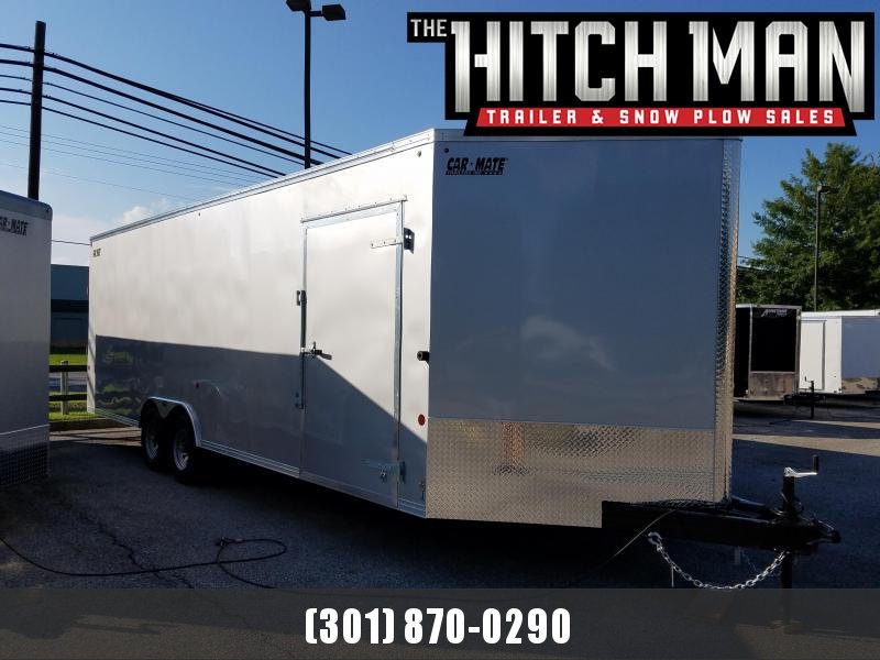 8.5 x 24 Car Mate V-Nose Custom Car Trailer 10k 8.5 x 24 Car Mate V-Nose Custom Car Trailer 10k