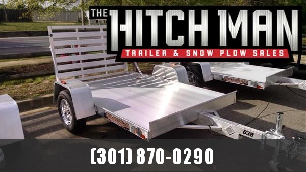 Aluma 638 (5'3" x 8) 2k Aluminum Utility Trailer Aluma 638 (5'3" x 8) 2k Aluminum Utility Trailer