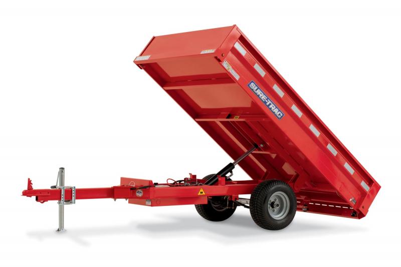 4.5 x 8 Sure-Trac Utility Dump Trailer 3k 4.5 x 8 Sure-Trac Utility Dump Trailer 3k