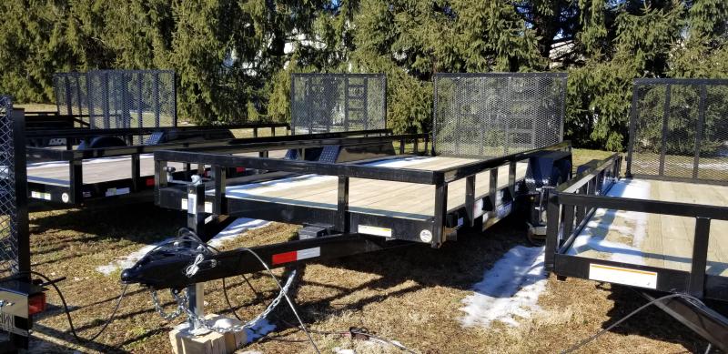 7 x 18 Sure-Trac Tube Top Utility 10k Tandem 7 x 18 Sure-Trac Tube Top Utility 10k Tandem
