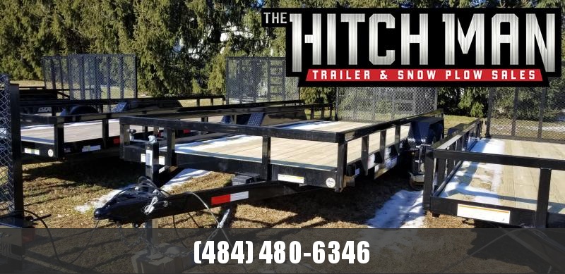 7 x 18 Sure-Trac Tube Top Utility 10k Tandem 7 x 18 Sure-Trac Tube Top Utility 10k Tandem