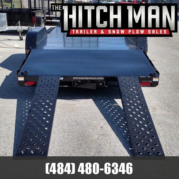 7 x 18 Sure-Trac Steel Deck Car Hauler 7k 7 x 18 Sure-Trac Steel Deck Car Hauler 7k