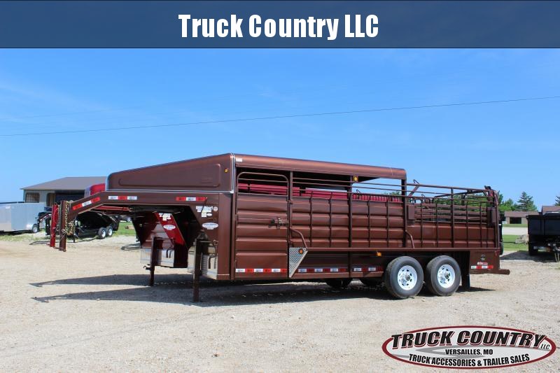2018 GR Trailers 6.8x20 half-top Livestock Trailer 2018 GR Trailers 6.8x20 half-top Livestock Trailer