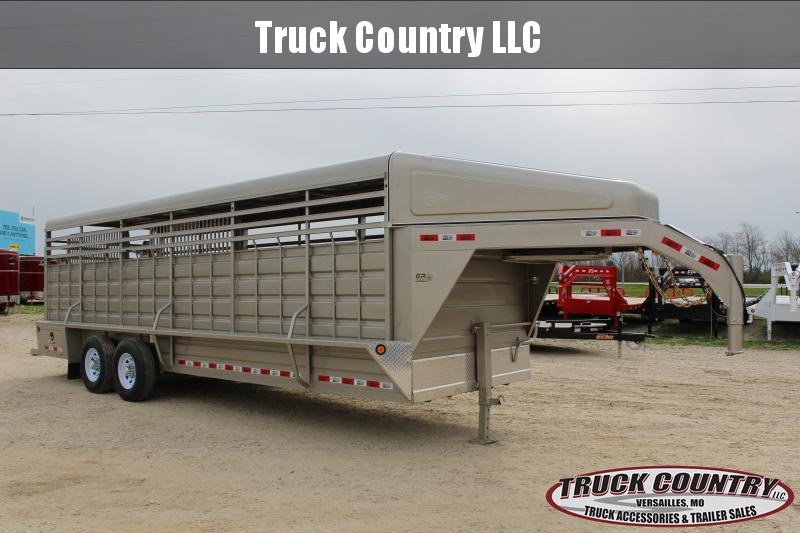 2019 GR Trailers 6.8x24 gooseneck Livestock Trailer 2019 GR Trailers 6.8x24 gooseneck Livestock Trailer