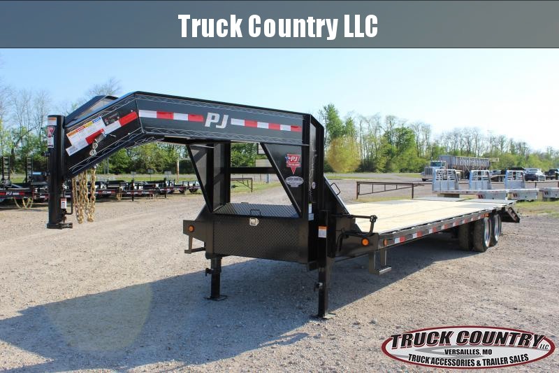 2019 PJ Trailers LD 32' gooseneck Flatbed Trailer 2019 PJ Trailers LD 32' gooseneck Flatbed Trailer