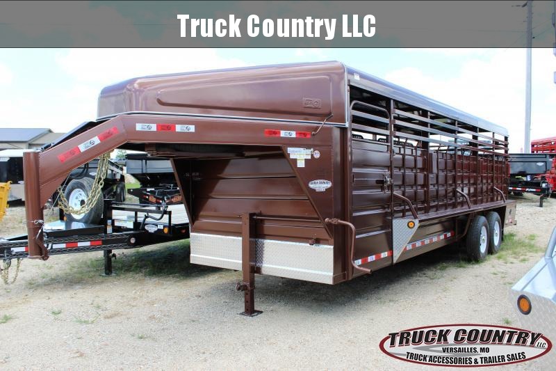 2019 GR Trailers 6.8x24 gooseneck Livestock Trailer 2019 GR Trailers 6.8x24 gooseneck Livestock Trailer