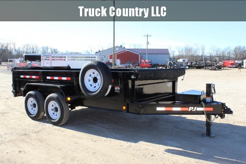 2019 PJ Trailers DL 14' lo-pro dump Dump Trailer 2019 PJ Trailers DL 14' lo-pro dump Dump Trailer