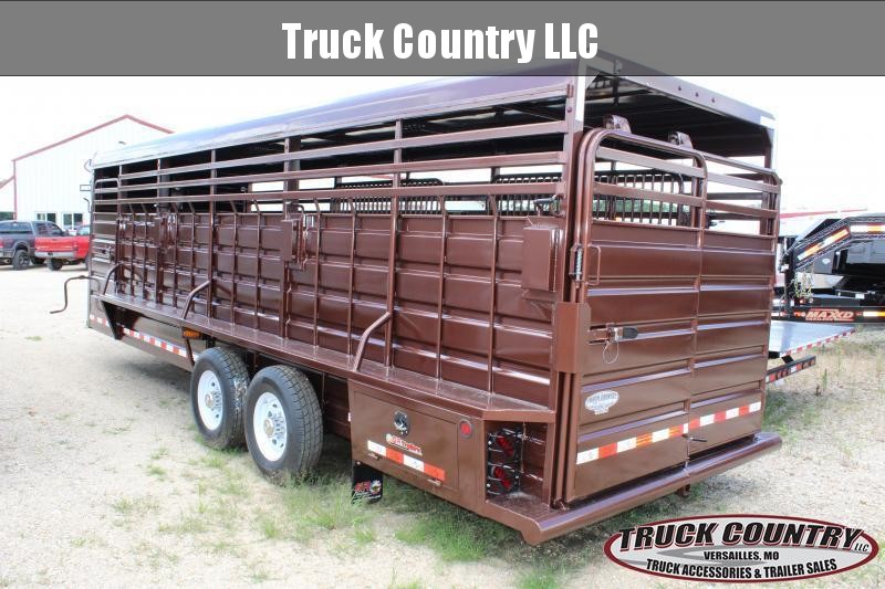 2019 GR Trailers 6.8x24 gooseneck Livestock Trailer 2019 GR Trailers 6.8x24 gooseneck Livestock Trailer