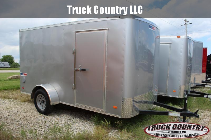 Cargo Trailer Accessories >> 2020 Bravo Trailers 6x12 Hero Enclosed Cargo Trailer Trailer Cargo Trailer Accessories >> 2020 Bravo Trailers 6x12 Hero Enclosed Cargo Trailer Trailer