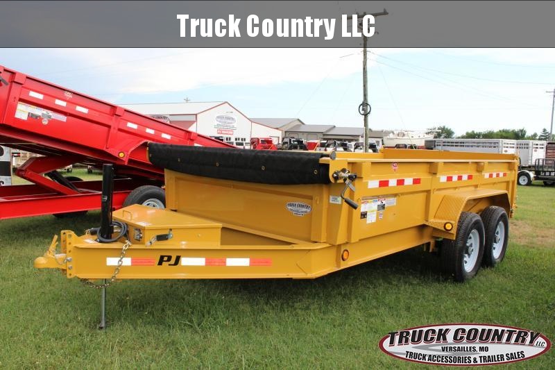 2019 PJ Trailers DL 14' Lo-Pro Dump Trailer 2019 PJ Trailers DL 14' Lo-Pro Dump Trailer