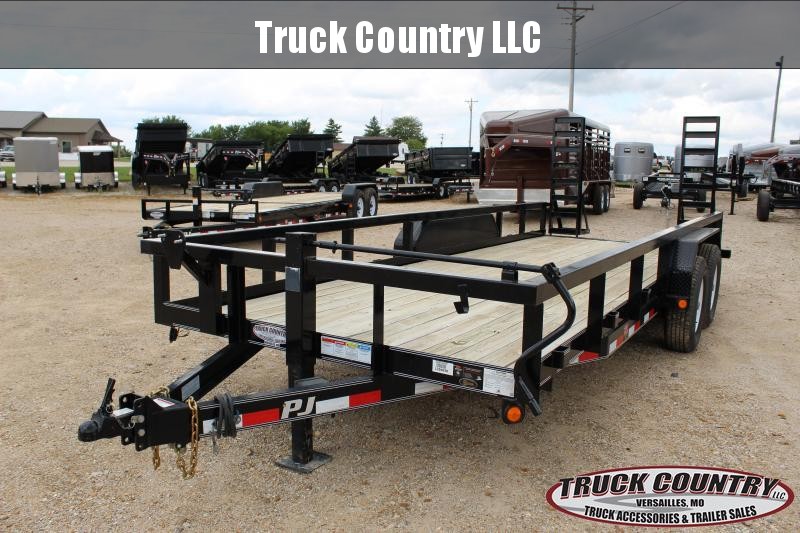 2017 PJ Trailers P8 20 pipe top rail Equipment Trailer 2017 PJ Trailers P8 20 pipe top rail Equipment Trailer