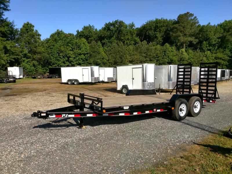 2019 PJ Trailers 20' x 6" Channel Equipment Trailer 2019 PJ Trailers 20' x 6" Channel Equipment Trailer