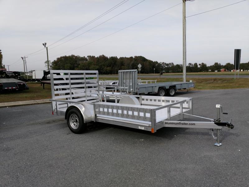 2019 Aluminum Trailer Company 80x12 Single Axle w/ ATV Ramps Utility Trailer 2019 Aluminum Trailer Company 80x12 Single Axle w/ ATV Ramps Utility Trailer