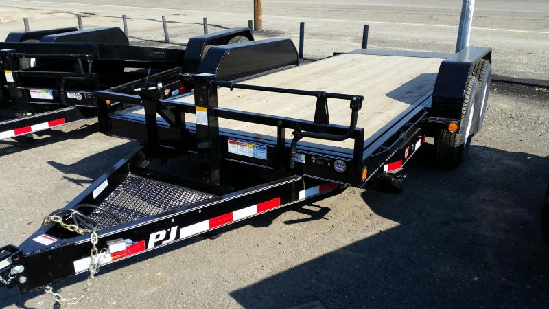 2018 PJ Trailers 6 in. Channel Equipment Tilt (T6) Equipment Trailer 2018 PJ Trailers 6 in. Channel Equipment Tilt (T6) Equipment Trailer