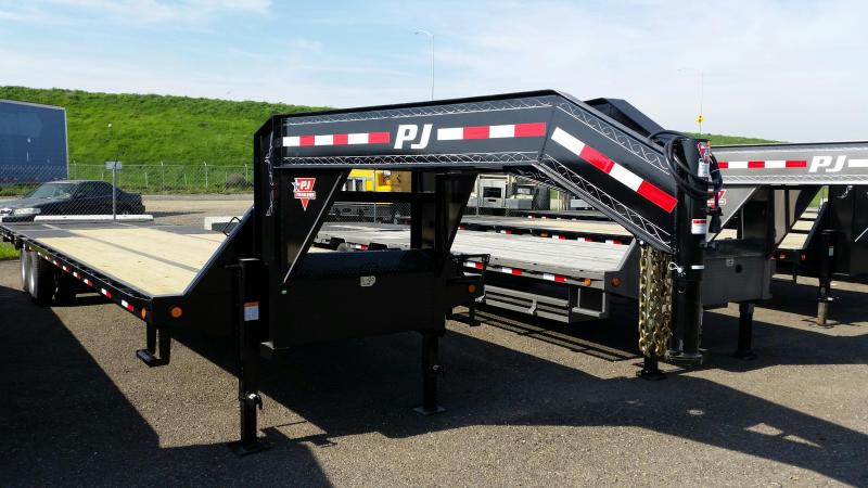 2019 PJ Trailers Low-Pro with Hydraulic Dove (LY) Flatbed Trailer 2019 PJ Trailers Low-Pro with Hydraulic Dove (LY) Flatbed Trailer