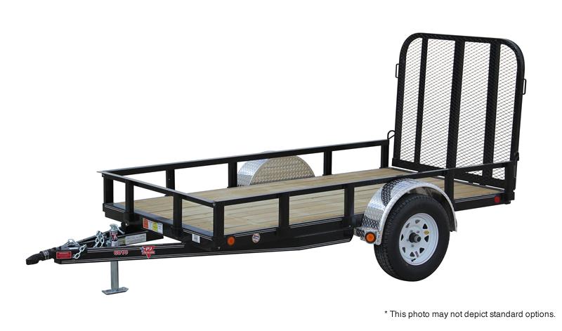 2019 PJ Trailers 8'x60" Single Axle Channel Utility Trailer 2019 PJ Trailers 8'x60" Single Axle Channel Utility Trailer